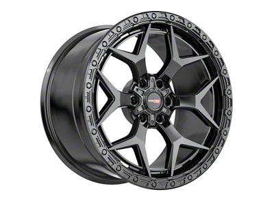 Vortek Off-Road VRT-603 Satin Black 6-Lug Wheel; 20x12; -44mm Offset (05-15 Tacoma)