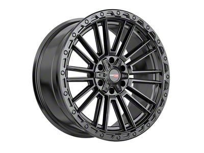 Vortek Off-Road VRT-604 Satin Black 6-Lug Wheel; 17x9; 0mm Offset (05-15 Tacoma)