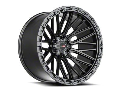 Vortek Off-Road VRT-608 Matte Black 6-Lug Wheel; 17x9; 12mm Offset (05-15 Tacoma)