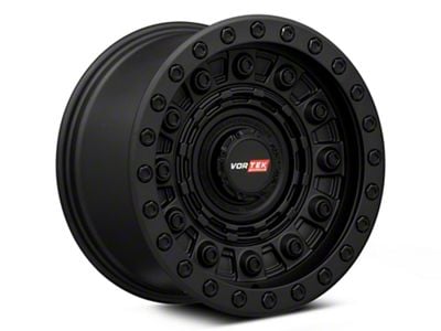 Vortek Off-Road VRD-701 Matte Black 6-Lug Wheel; 20x9.5; -18mm Offset (17-24 Titan)