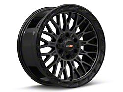 Vortek Off-Road VRP-502 Black Diamond Cut with Dark Tint 6-Lug Wheel; 20x9; 0mm Offset (17-24 Titan)