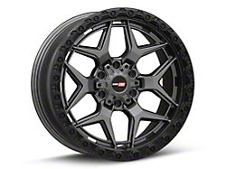 Vortek Off-Road VRT-603 Matte Titanium with Black Bead Ring 6-Lug Wheel; 18x9; 0mm Offset (17-24 Titan)