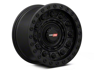 Vortek Off-Road VRD-701 Matte Black 6-Lug Wheel; 18x9; -18mm Offset (16-24 Titan XD)