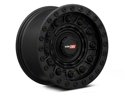 Vortek Off-Road VRD-701 Matte Black 6-Lug Wheel; 20x9.5; 0mm Offset (16-24 Titan XD)