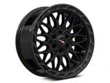 Vortek Off-Road VRP-503 Black Diamond Cut Ring with Dark Tint 6-Lug Wheel; 20x9; 0mm Offset (16-24 Titan XD)