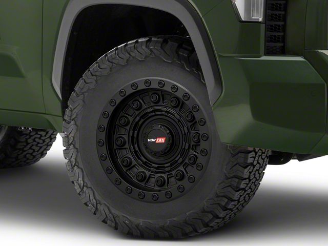 Vortek Off-Road VRD-701 Matte Black 6-Lug Wheel; 18x9; 0mm Offset (22-24 Tundra)