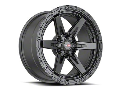 Vortek Off-Road VRT-602 Matte Black 6-Lug Wheel; 18x9; 0mm Offset (22-24 Tundra)