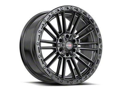 Vortek Off-Road VRT-604 Satin Black 6-Lug Wheel; 18x9; -12mm Offset (22-24 Tundra)