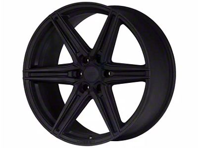 Vossen HF6-2 Satin Black 6-Lug Wheel; 20x9.5; 15mm Offset (04-15 Titan)