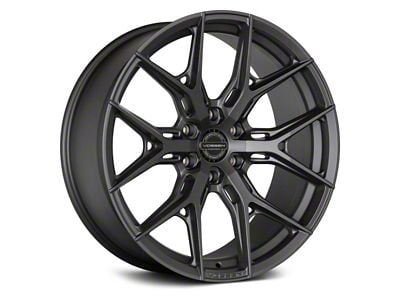 Vossen HF6-4 Matte Gunmetal 6-Lug Wheel; 20x10; -18mm Offset (04-15 Titan)