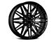 Vossen HF6-5 Gloss Black 6-Lug Wheel; 20x10; -18mm Offset (04-15 Titan)