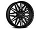 Vossen HF6-5 Satin Black 6-Lug Wheel; 20x9.5; 15mm Offset (04-15 Titan)