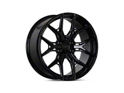 Vossen HF64 Super Deep Gloss Black 6-Lug Wheel; 18x9; 0mm Offset (04-15 Titan)