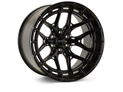 Vossen HFX1 Deep Gloss Black 6-Lug Wheel; 20x9.5; 15mm Offset (04-15 Titan)