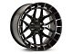 Vossen HFX1 Super Deep Tinted Gloss Black 6-Lug Wheel; 18x9; 0mm Offset (04-15 Titan)