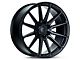 Vossen HF6-1 Satin Black 6-Lug Wheel; 20x9.5; 15mm Offset (05-15 Tacoma)