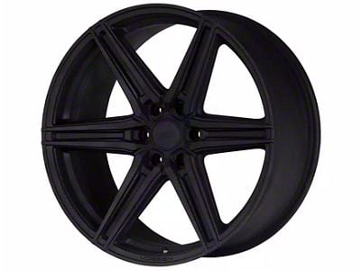 Vossen HF6-2 Satin Black 6-Lug Wheel; 20x9.5; 15mm Offset (05-15 Tacoma)