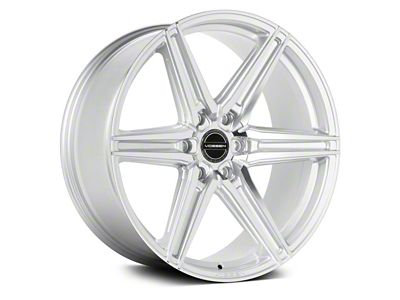 Vossen HF6-2 Silver Polished 6-Lug Wheel; 20x9.5; 15mm Offset (05-15 Tacoma)