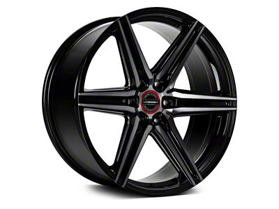 Vossen HF6-2 Tinted Gloss Black 6-Lug Wheel; 20x9.5; 15mm Offset (05-15 Tacoma)