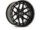 Vossen HFX1 Deep Satin Black 6-Lug Wheel; 20x9.5; 15mm Offset (05-15 Tacoma)
