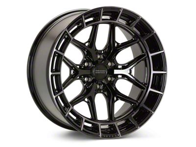 Vossen HFX1 Super Deep Tinted Gloss Black 6-Lug Wheel; 17x9; 0mm Offset (05-15 Tacoma)