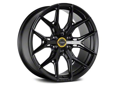 Vossen HF6-4 Satin Black 6-Lug Wheel; 20x10; -18mm Offset (10-24 4Runner)