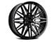 Vossen HF6-5 Tinted Gloss Black 6-Lug Wheel; 22x12; -44mm Offset (2024 Tacoma)