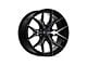 Vossen HF64 Super Deep Tinted Gloss Black 6-Lug Wheel; 17x9; 0mm Offset (2024 Tacoma)