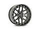 Vossen HFX1 Super Deep Matte Gunmetal 6-Lug Wheel; 20x10; -18mm Offset (2024 Tacoma)