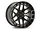 Vossen HFX1 Super Deep Tinted Gloss Black 6-Lug Wheel; 17x9; 0mm Offset (2024 Tacoma)