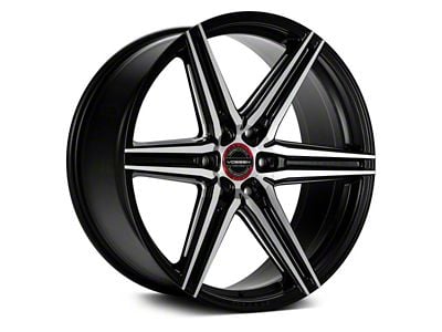 Vossen HF6-2 Brushed Matte Black 6-Lug Wheel; 20x9.5; 15mm Offset (03-09 4Runner)