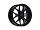 Vossen HF64 Super Deep Satin Black 6-Lug Wheel; 17x9; 0mm Offset (10-24 4Runner)