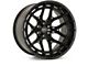 Vossen HFX1 Deep Satin Black 6-Lug Wheel; 20x9.5; 15mm Offset (03-09 4Runner)