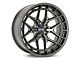 Vossen HFX1 Super Deep Matte Gunmetal 6-Lug Wheel; 17x9; 0mm Offset (10-24 4Runner)