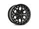 Vossen HFX1 Super Deep Satin Black 6-Lug Wheel; 17x9; 0mm Offset (10-24 4Runner)