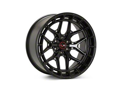 Vossen HFX1 Super Deep Satin Black 6-Lug Wheel; 20x10; -18mm Offset (10-24 4Runner)