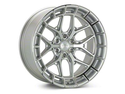 Vossen HFX1 Super Deep Silver Polished 6-Lug Wheel; 17x9; 0mm Offset (10-24 4Runner)