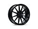 Vossen HF6-1 Deep Gloss Black 6-Lug Wheel; 24x10; 35mm Offset (22-25 Bronco Raptor)