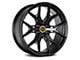 Vossen HF6-4 Satin Black 6-Lug Wheel; 22x12; -44mm Offset (21-24 Bronco, Excluding Raptor)