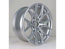 Vossen HF6-4 Satin Silver 6-Lug Wheel; 20x9.5; 15mm Offset (22-24 Bronco Raptor)