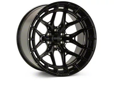 Vossen HFX-1 Deep Gloss Black 6-Lug Wheel; 24x10; 25mm Offset (22-25 Bronco Raptor)