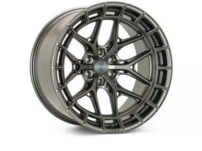 Vossen HFX-1 Deep Matte Gunmetal 6-Lug Wheel; 24x10; 25mm Offset (22-25 Bronco Raptor)