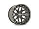 Vossen HFX-1 Ultra Deep Matte Gunmetal 6-Lug Wheel; 22x12; -44mm Offset (22-25 Bronco Raptor)