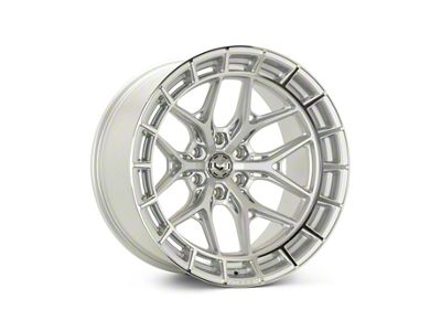 Vossen HFX-1 Ultra Deep Silver Polished 6-Lug Wheel; 22x12; -44mm Offset (22-25 Bronco Raptor)