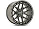 Vossen HFX1 Deep Matte Gunmetal 6-Lug Wheel; 20x9.5; 15mm Offset (21-24 Bronco, Excluding Raptor)