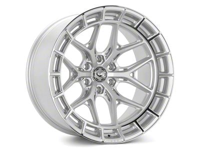 Vossen HFX1 Deep Silver Polished 6-Lug Wheel; 20x9.5; 15mm Offset (21-24 Bronco, Excluding Raptor)