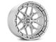 Vossen HFX1 Deep Silver Polished 6-Lug Wheel; 20x9.5; 15mm Offset (21-24 Bronco, Excluding Raptor)