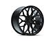 Vossen HF2 Super Deep Gloss Black Wheel; 22x10; -18mm Offset (22-24 Jeep Grand Cherokee WL)