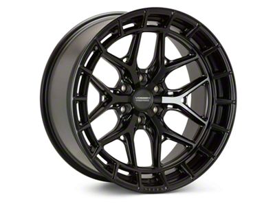 Vossen HFX1 Super Deep Satin Black Wheel; 20x10 (22-24 Jeep Grand Cherokee WL)