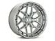 Vossen HFX1 Super Deep Silver Polished Wheel; 20x10; -18mm Offset (22-24 Jeep Grand Cherokee WL)